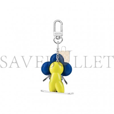 LOUIS VUITTON LOUIS VUITTON BAG CHARM KEY HOLDER BLUE M00965